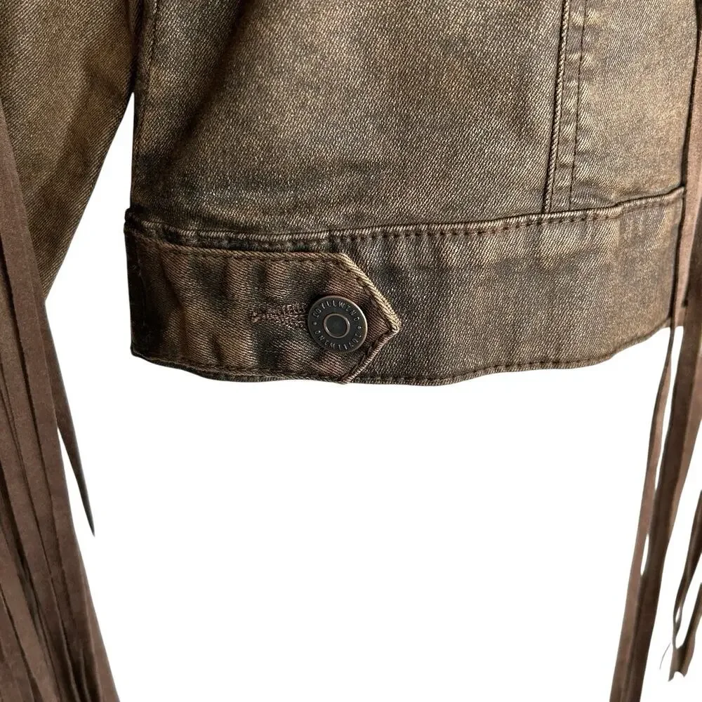 Idyllwind Miranda Lambert Fringe Jacket Womens Small Fringe‎ Western Boho Chic - Picture 10 of 14